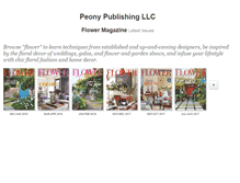 Tablet Screenshot of digital.flowermag.com
